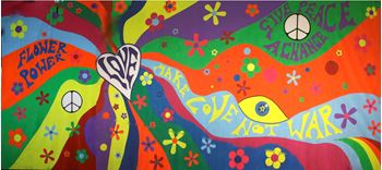 Picture of Backdrop  60's Psychedelic 12m x 6m