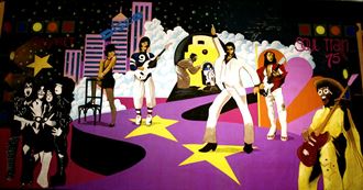Picture of Backdrop 70's Disco  12m x 6m