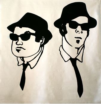Picture of Poster Blues Brothers  2.4m x 2.4m
