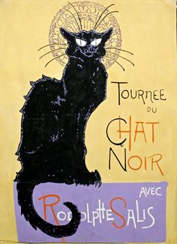 Picture of Poster Chat Noir 3m x 2m