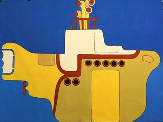 Picture of  Yellow Submarine  - Backdrop - 3mW x 2mH