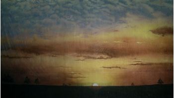 Picture of Backdrop Sunset  12m x 6m