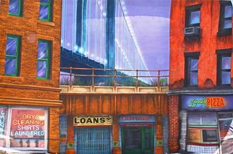 Picture of Backdrop New York Street 12m x 8m