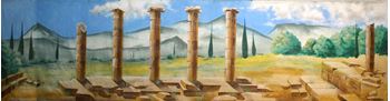 Picture of Backdrop Ancient Greek/ Roman 1  12m x 4m