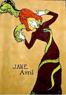 Picture of Poster Jane Avril 3m x 2m
