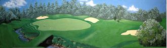 Picture of Backdrop Golf Course 1  10m x 3m