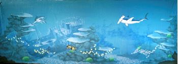 Picture of Backdrop Underwater Fantasy: Sunken Galleon 18m x 6m