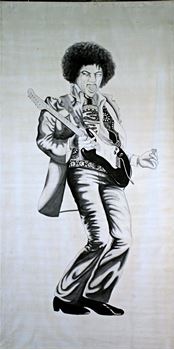 Picture of Banner Jimi Hendrix  6m x 3m