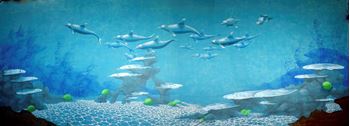 Picture of Backdrop Underwater Fantasy: Dolphin Pod 18m x 6m