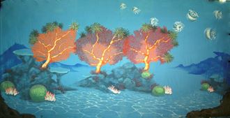 Picture of Backdrop Underwater Fantasy: Coral Reef  12m x 6m
