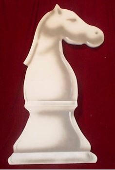 Picture of Cutout Chess Piece Knight 