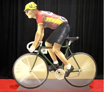 Picture of Cutout Cyclist 
