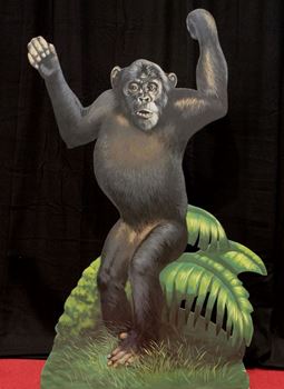 Picture of Cutout Chimpanzee 