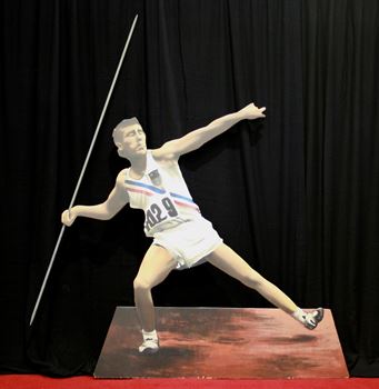 Picture of Cutout Javelin Thrower 