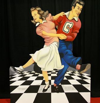 Picture of Cutout 50's Jive Couple #2 