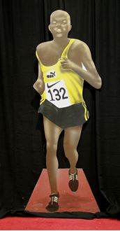 Picture of Cutout Sports Runner 