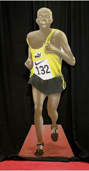 Picture of Cutout Sports Runner 