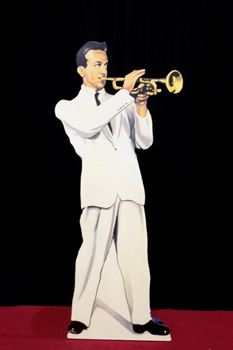 Picture of Cutout Trumpet Player 