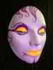 Picture of Mask - Purple/ Orange Lips 