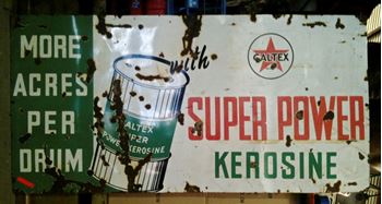 Picture of Sign Caltex Kerosine  Large