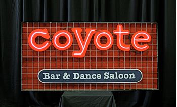 Picture of Sign Coyote Bar 