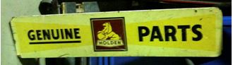 Picture of Sign Holden 