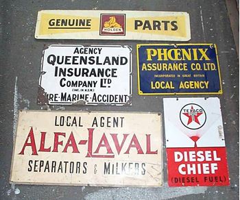 Picture of Sign Motor vintage assorted