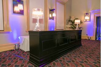Picture of  Gloss Black Timber Bar - 3.6m L