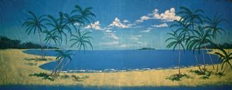 Picture of  Tropical Beach # 4 - Backdrop - 12m W x 4.8m H