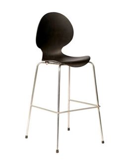 Picture of Poly Vogue Stool Black