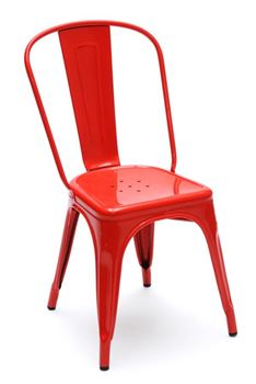 Picture of Tolix Style Chair Red