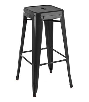 Picture of Tolix Style Stool Black