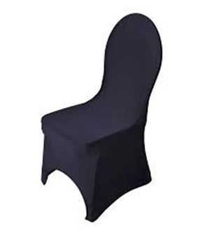 Picture of Chair cover Black Lycra 
