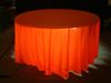 Picture of Tablecloth Orange 3.3m Round 