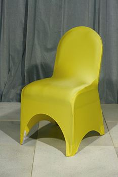 Picture of Chair Cover Yellow Lycra 