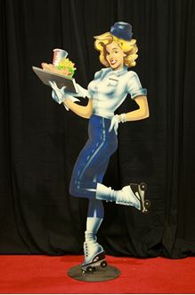 Picture of Cutout Diner 50's Waitress 