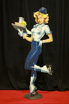 Picture of Cutout Diner 50's Waitress 