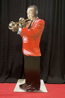 Picture of Cutout Jazz Band Trumpet Player