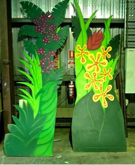 Picture of Cutout Tropical Greenery 5