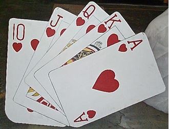 Picture of Cutout Deck of Cards