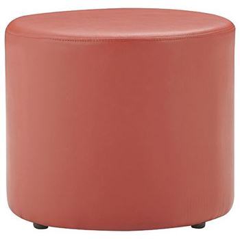 Picture of Ottoman Round Red