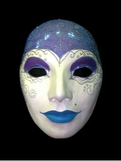 Picture of Mask - Purple / Blue Lip