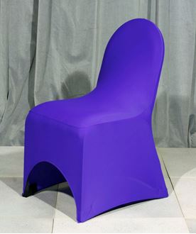 Picture of Chair Cover Purple Lycra 