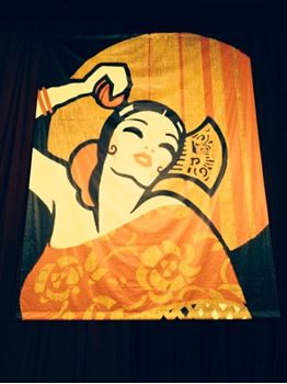 Picture of Poster Spanish Dancer  4m x 3m