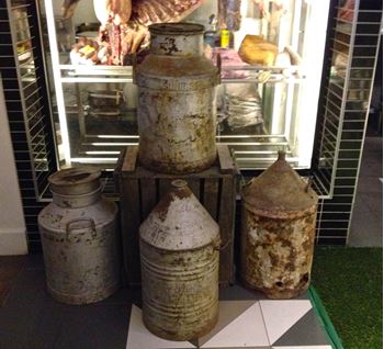 Picture of Milk Churns & Gasoline cans