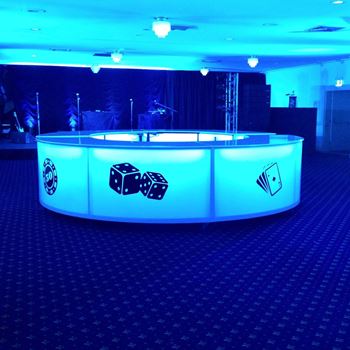 Picture of Glow Bar - Casino Theme