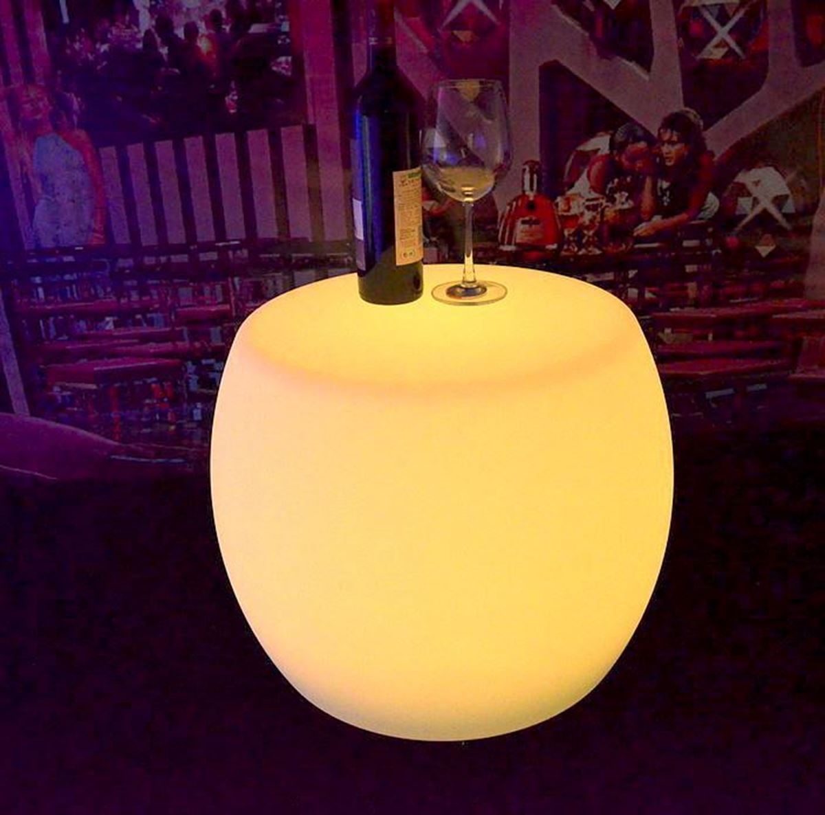 Picture of Glow - Ottoman - Table