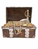 Picture of Replica Pirate Treasure chest with treasure 