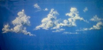 Picture of Backdrop - Blue sky with clouds