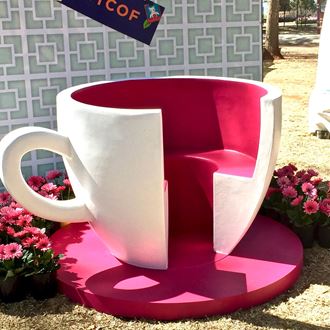 Picture of Giant Teacup & saucer